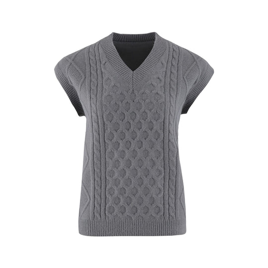 Damen Strickpullover in hochwertiger Kabelstruktur EB