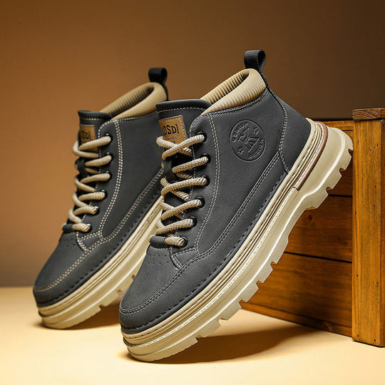 Damen Hochwertige Schnürboots mit isolierendem Innenfutter und rutschfester Sohle EB