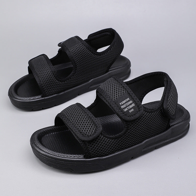 Damen sportliche und atmungsaktive Freizeitsandalen mit verstellbaren Riemen EB