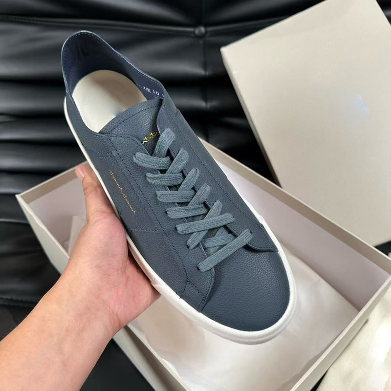 Damen Freizeit Sneakers mit atmungsaktiver Lederstruktur und rutschfester Sohle EB