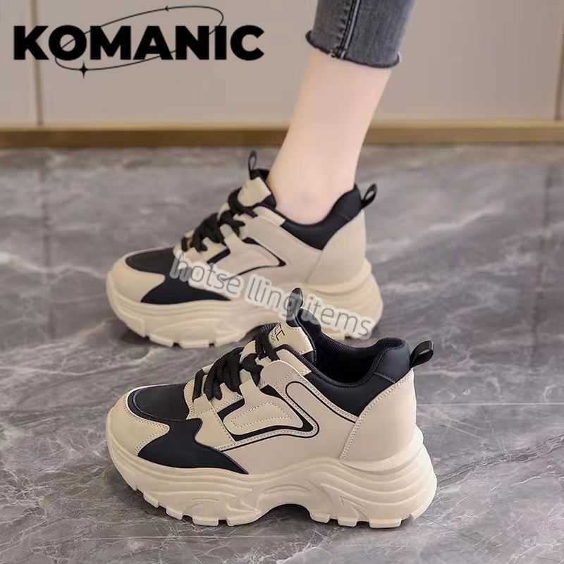 Damen Sportliche Chunky Sneakers mit gepolsterter Sohle und modischem Design EB