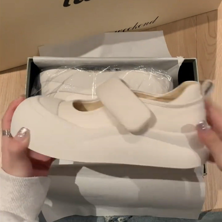 Damen Komfortable Clogs mit innovativem Klettverschluss und stabiler Sohle EB