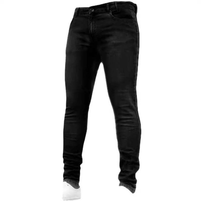 Herren Slim Fit Jeans mit stylischen Nahtdetails EB