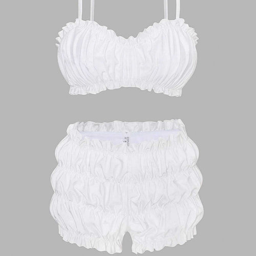 Damen Rüschenshorts EB