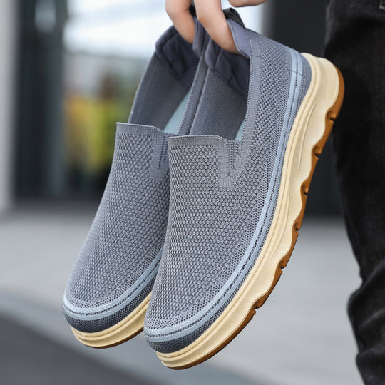 Damen Atmungsaktive Slip-On Lauf-Schuhe EB