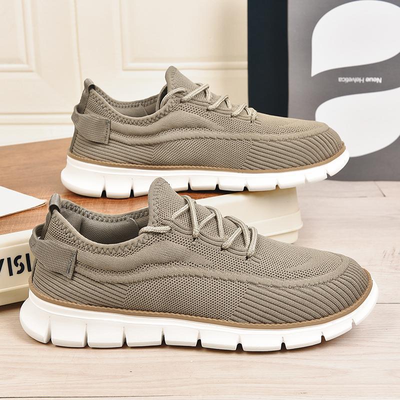 Damen Leichte und atmungsaktive Sneakers mit elastischem Obermaterial EB
