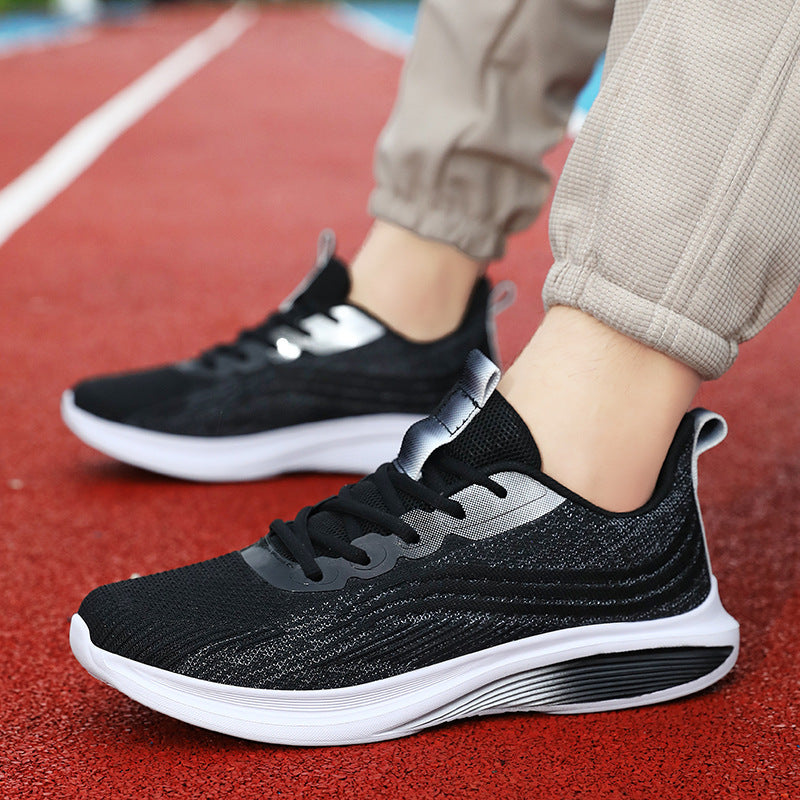 Herren Laufschuhe mit atmungsaktivem Obermaterial und stoßdämpfender Sohle EB