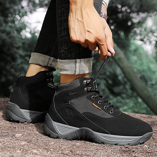 Herren wasserfeste Wanderschuhe mit rutschfester Sohle und komfortabler Polsterung EB