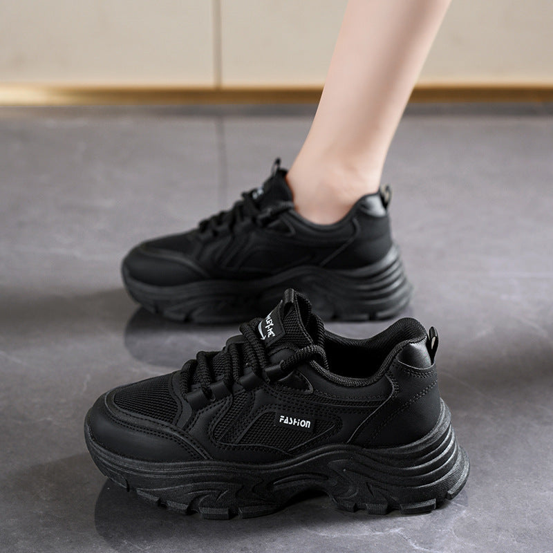 Damen Sportliche Trend Sneakers mit gepolsterter Sohle und flexiblem Design EB