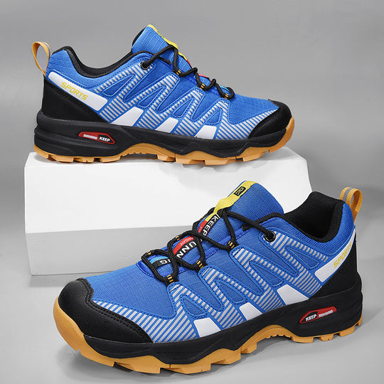 Herren robuste Trail‑Hybrid‑Sneaker mit verstärkter Zehenkappe und griffiger Offroad‑Profilsohle EB