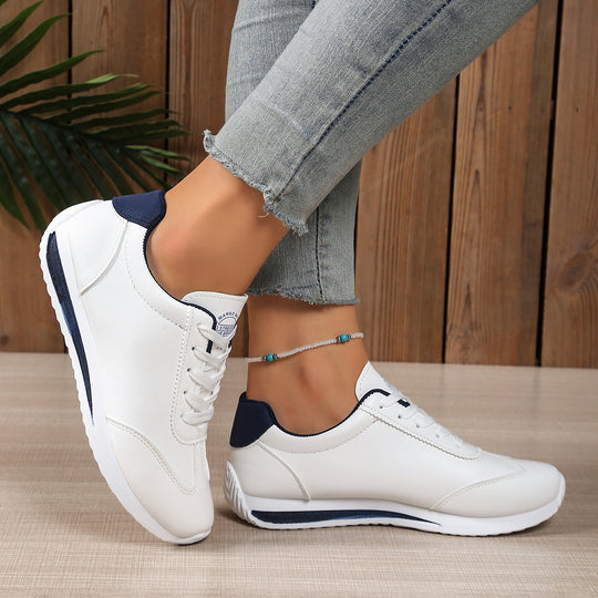 Damen Sportliche Lifestyle Sneakers mit hochwertigem Obermaterial und komfortablem Fußbett EB