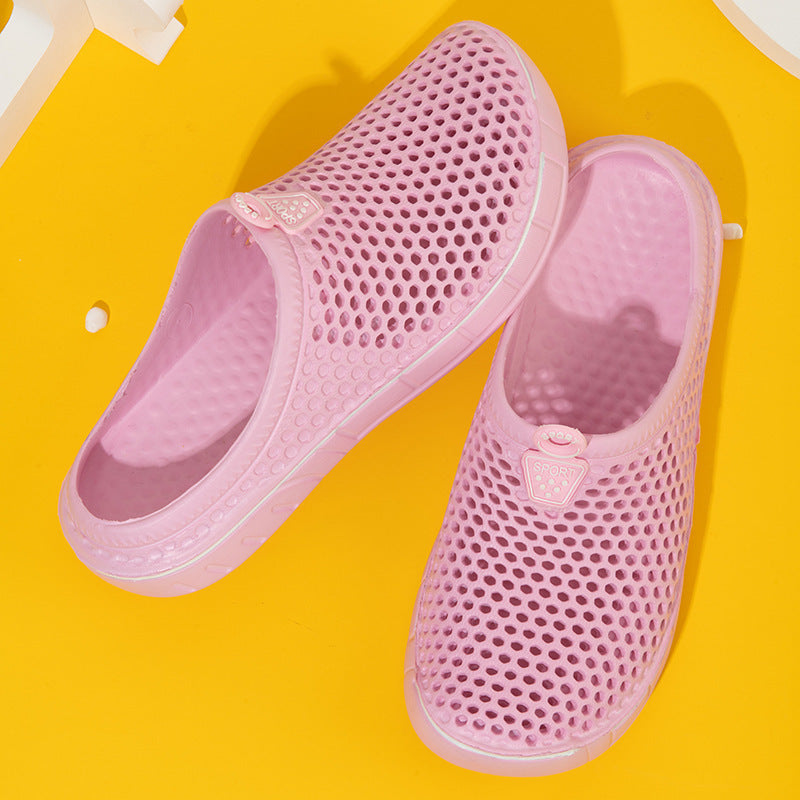 Damen Atmungsaktive Clogs mit rutschfester Sohle und ergonomischem Design EB