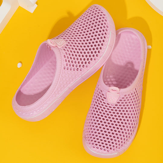 Damen Atmungsaktive Clogs mit rutschfester Sohle und ergonomischem Design EB