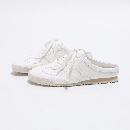 Damen lässige Slip-On Sneakers im sportlichen Design mit atmungsaktiver Obermaterialstruktur EB