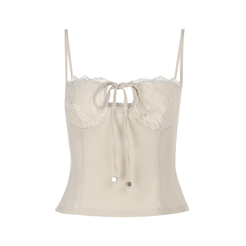 Damen Sculpting-Bustier-Top mit Spitzen-Cups und taillierter Form EB