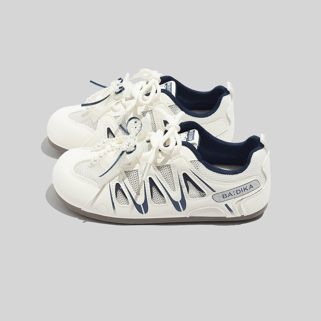 Damen Atmungsaktive Sportschuhe mit innovativem Schnürsystem und rutschfester Sohle EB