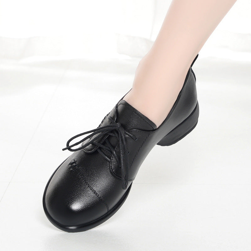 Damen Klassische Ballerinas mit elegantem Riemen und flexiblem Fußbett EB