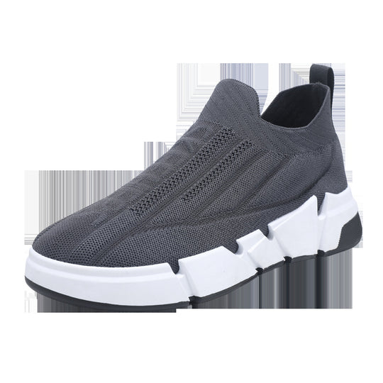 Damen Flexibele Slip-On Sneaker mit rutschfester Sohle EB