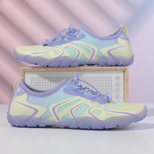 Damen Flexibile Wassersport-Schuhe mit rutschfester Sohle und atmungsaktivem Obermaterial EB