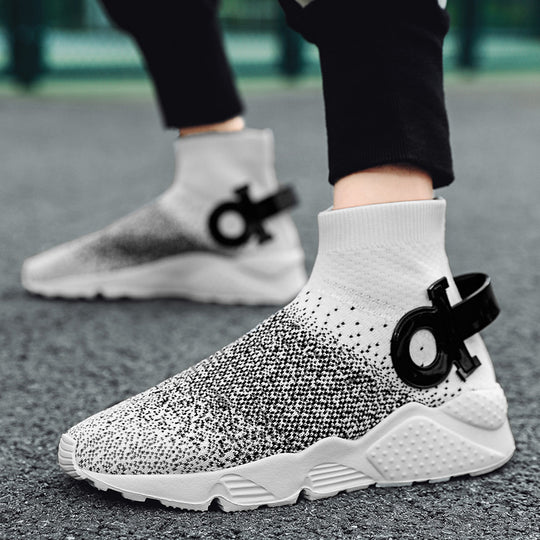 Damen Sockensneaker mit atmungsaktiver Strickoberfläche und rutschfester Sohle EB