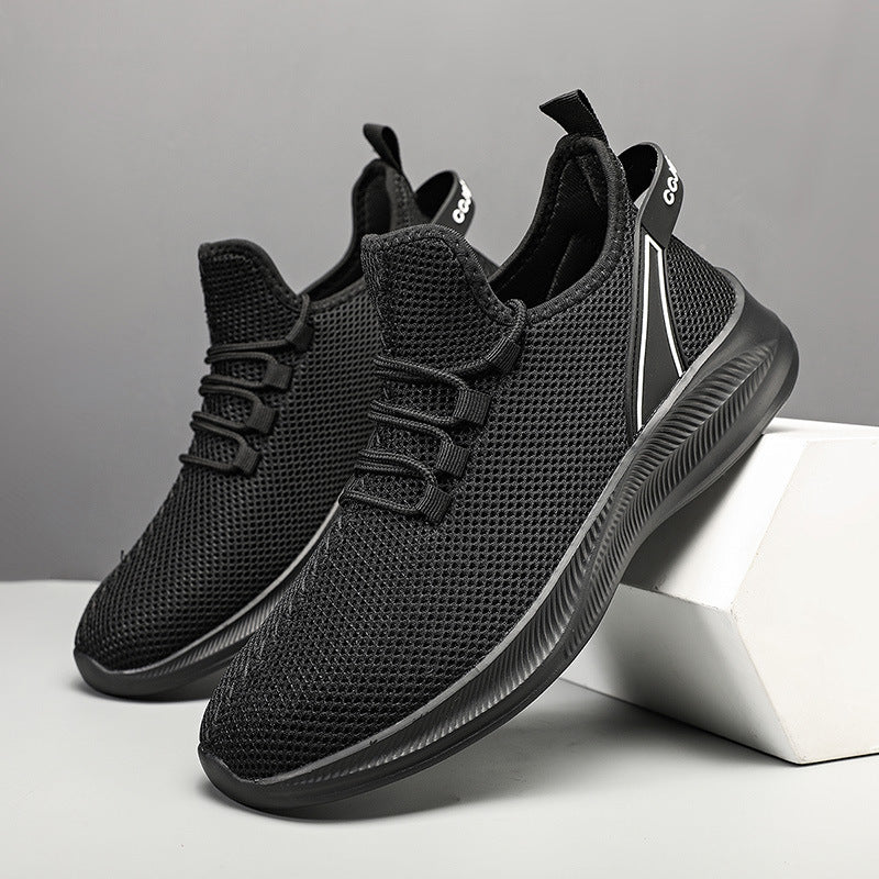 Damen Leichte und atmungsaktive Lauf Sneakers mit elastischem Obermaterial EB