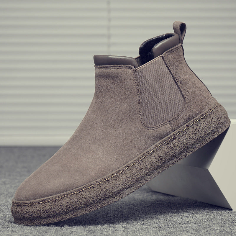 Damen Chelsea Boots mit eleganter Wildleder-Oberfläche EB