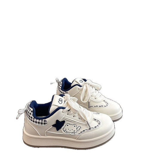 Damen Komfortable Sneakers mit modischem Design und atmungsaktiven Materialien EB