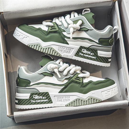 Damen modische Chunky Sneakers mit einzigartigem Design EB