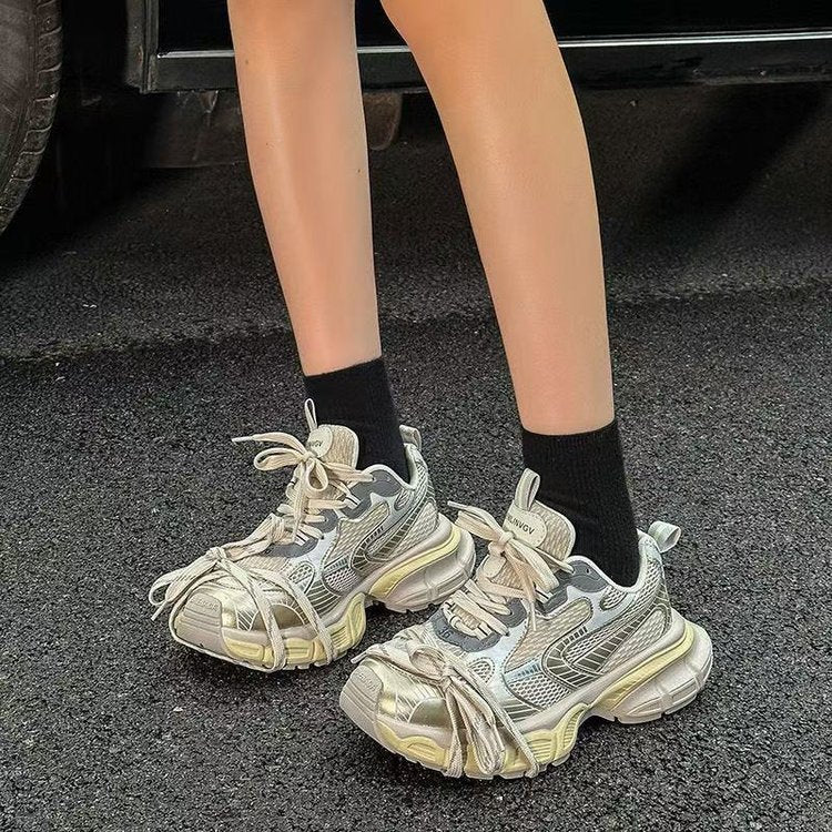 Damen Sportliche Chunky Sneakers mit innovativer Dämpfungstechnologie EB