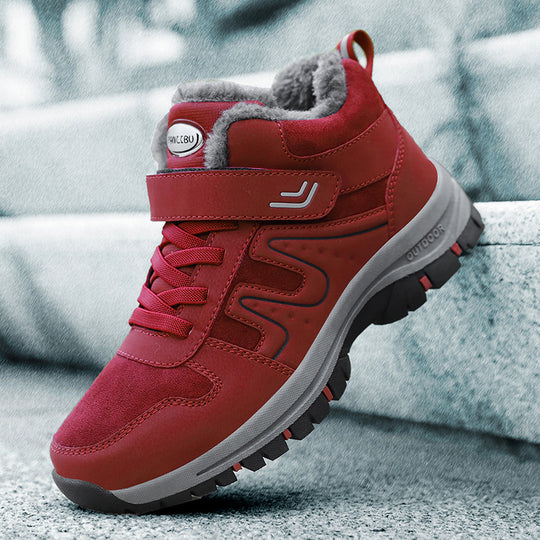 Damen Isolierte Winterwanderschuhe mit rutschfester Sohle und warmem Innenfutter EB