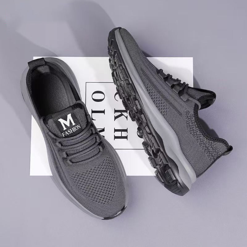 Damen Sportliche Laufschuhe mit atmungsaktiver Mesh-Oberfläche und dämpfender Sohle EB