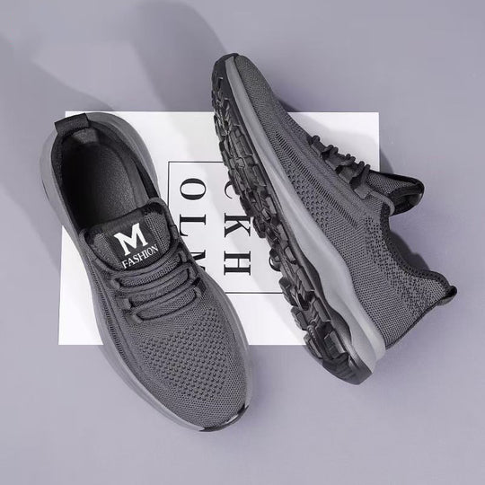 Damen Sportliche Laufschuhe mit atmungsaktiver Mesh-Oberfläche und dämpfender Sohle EB