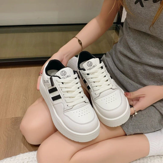 Damen Plattform Sneakers EB