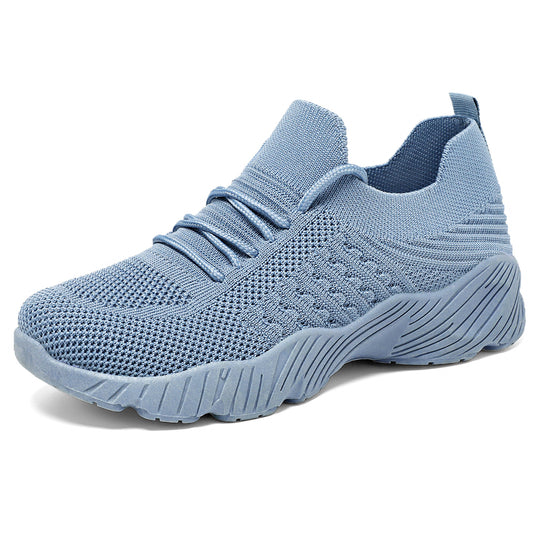 Damen Atmungsaktive sportliche Sneaker mit elastischem Obermaterial EB