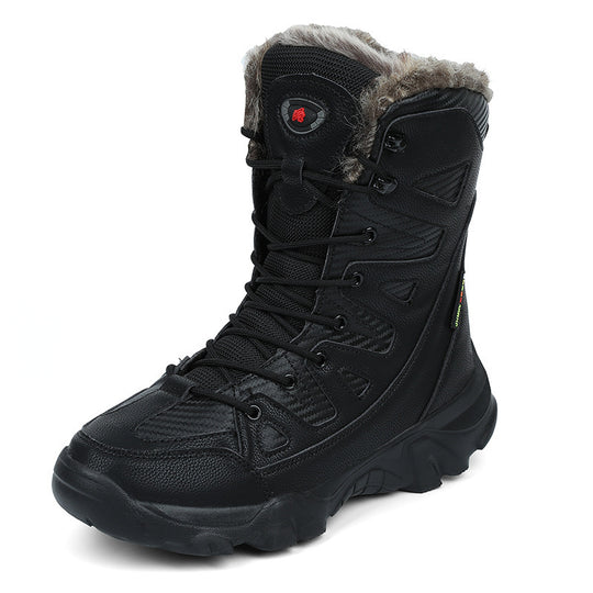Damen Waterproof Trekkingstiefel mit isolierender Fütterung und rutschfester Profilsohle EB