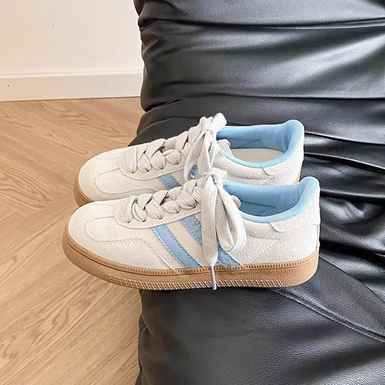 Damen Sneakers mit weichem Obermaterial und verstärkter Sohle EB