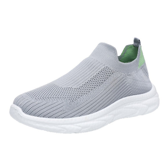 Damen Atmungsaktive Slip-On Laufschuhe mit flexiblem Obermaterial EB