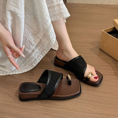 Damen elegante Riemensandalen mit atmungsaktivem Netzoberteil und dezentem Schmuckdetail EB