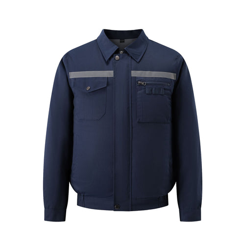Herren nan belüftete Arbeitsjacke mit integrierten USB-Lüftern und externem Akkufach EB