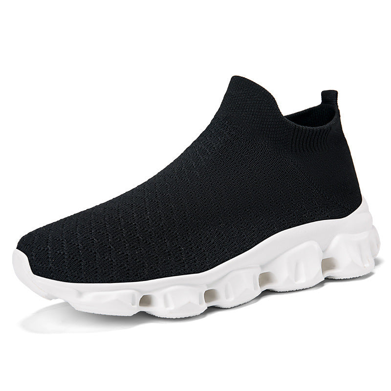 Damen High-Top Strick-Sneaker mit luftiger Sohle EB