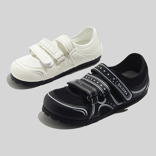 Damen Sportliche Riemensandalen mit atmungsaktiver Mesh-Oberfläche und rutschfester Sohle EB