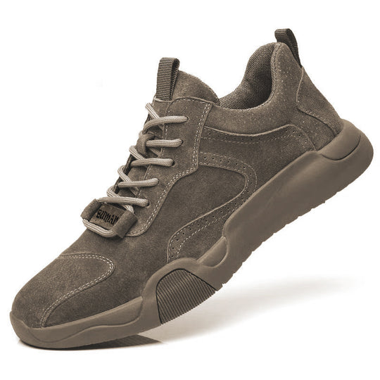 Damen Sportliche Sneakers aus elastischem Wildleder mit rutschfester Sohle EB