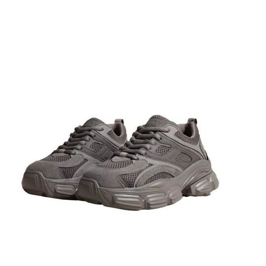Damen Sportliche Chunky Sneakers mit atmungsaktiver Struktur und robustem Profil EB