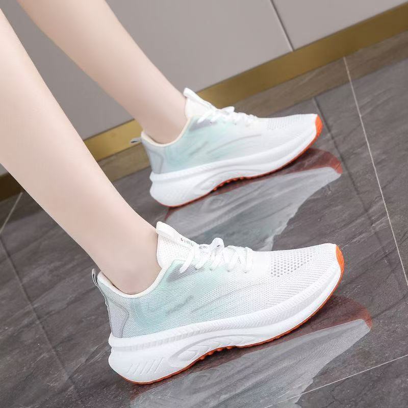 Damen Atmungsaktive Laufschuhe mit stoßdämpfender Sohle EB