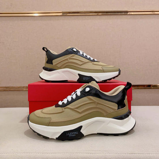 Damen Sportliche Sneakers mit gepolsterter Laufsohle und atmungsaktivem Obermaterial von EB