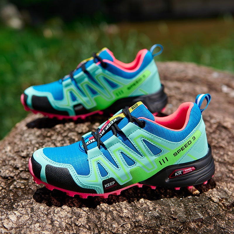 Damen Multifunktionale Sport-Sneaker mit innovativem Schnellschnürsystem und rutschfester Sohle EB