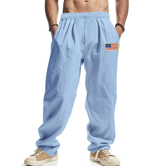 Herren Freizeithose mit elastischem Bund und praktischen Seitentaschen EB