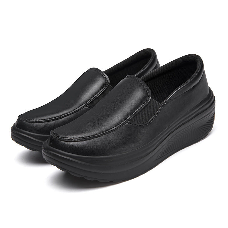 Damen Komfortable Slip-On Sneakers mit gepolsterter Sohle EB