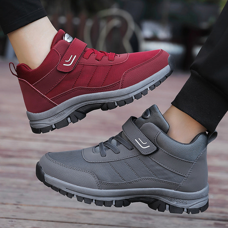 Damen Outdoor-Sneaker mit praktischer Klettverschluss-Technologie und rutschfester Sohle EB