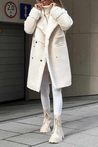 EB | Fleece Futter Wildledermantel